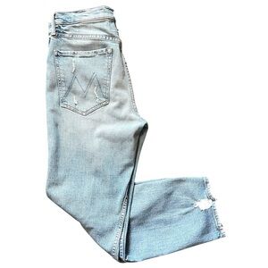 Mother Superior The Tomcat The Confession Distressed Button Fly Straight Jean 30
